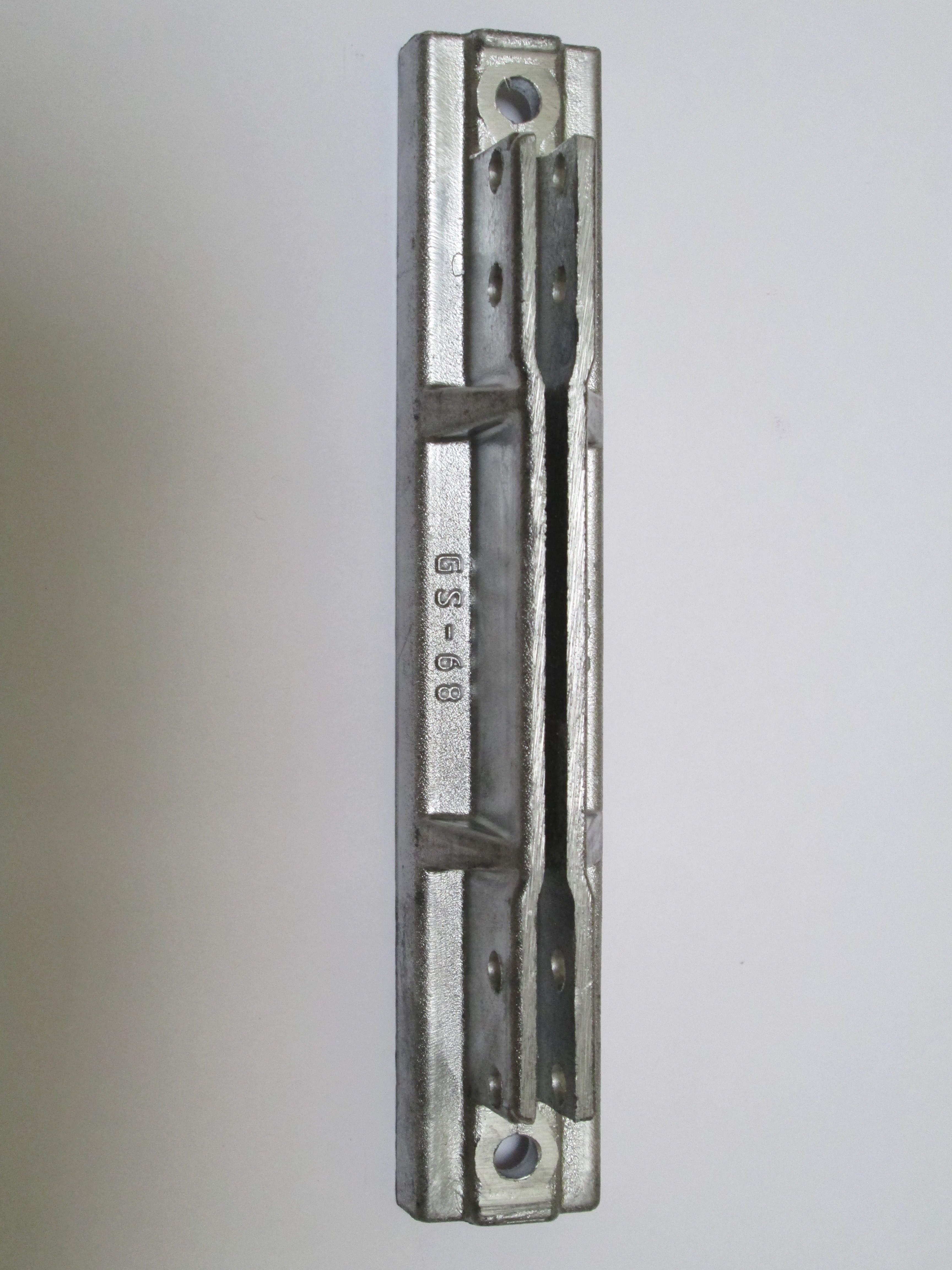 End mount sign bracket street name sign holder